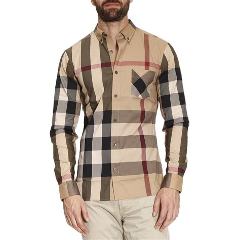 camicia jeans burberry|burberry her men's clothing.